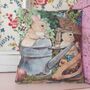 Bunny Rabbit Easter Gift Pillow Decoration, thumbnail 5 of 5