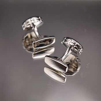 Silver Luxury Cufflinks Gift, 3 of 4