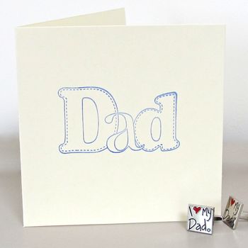 'Dad' Gift Tag ~ Large, 5 of 5