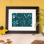 Personalised Birmingham Art Map Gift | Hand Drawn Birmingham Wall Art | Contemporary City Map, thumbnail 1 of 7