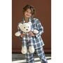 Alle Kids Pyjama Set With Matching Teddy Bear, thumbnail 4 of 4