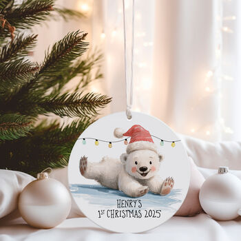 1st Christmas Celebration Bauble, 2 of 4
