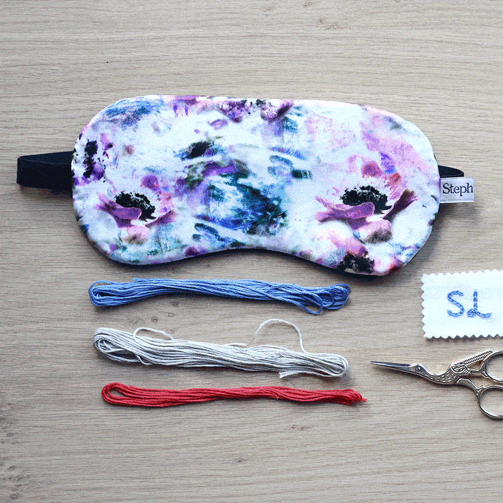 Personalised Silk Sleep Eye Mask Gift For Her, 6 of 8