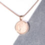 1976 50th Birthday Decimal Half Penny Coin Pendant, thumbnail 3 of 5