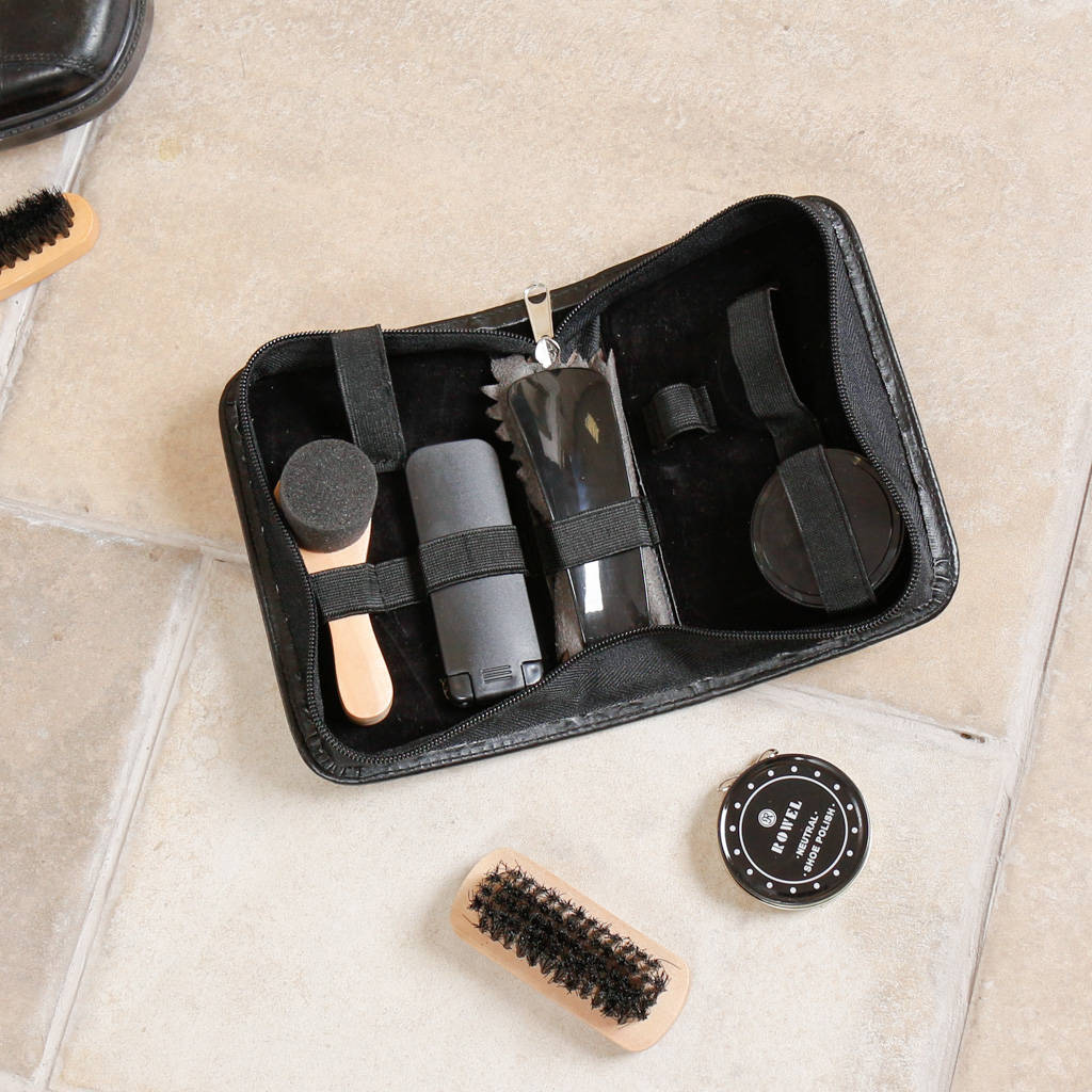 deluxe shoe shine kit