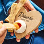 Wooden Personalised Egg Holder, thumbnail 3 of 4