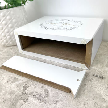 Personalised Wreath Cremation Urn For Ashes | One.09 Litres, 7 of 10