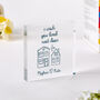 Long Distance Friendship Gift Next Door Plaque, thumbnail 3 of 5