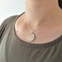 Personalised 70th Birthday Threepence Coin Necklace, thumbnail 3 of 9
