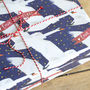 'Starry Swan' Recycled Christmas Wrapping Paper Pack, thumbnail 3 of 7