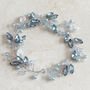 Pale Blue Crystal Hair Vine, thumbnail 1 of 6