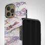 Purple Reign Marble Tough Case For iPhone, thumbnail 1 of 4