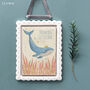 East Of India Porcelain Framed Picture Dream Big, thumbnail 4 of 4