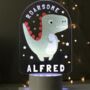 Personalised Dinosaur LED Colour Changing Light, thumbnail 4 of 5