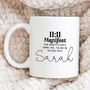 Personalised Manifest Angel Number Mug, thumbnail 1 of 2