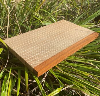 Sapele And Birchwood Ply Bread Board, 2 of 4