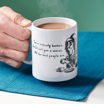 Alice In Wonderland 'Entirely Bonkers' Mug, 3 of 6