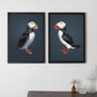Pair Of Puffin Prints, thumbnail 1 of 4