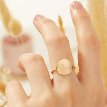 Personalised Signet Ring, 3 of 6
