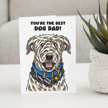 Personalised Mothers Day Card For Airedale Terrier Mum, 10 of 11