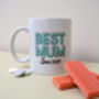Personalised 'Best Mum' Mug Gift, thumbnail 4 of 9