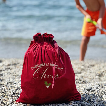 Christmas Abroad Travel Santa Sack, 2 of 2