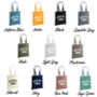 Weekend Vibes Premium Cotton Canvas Tote Bag, thumbnail 7 of 8