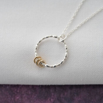30th Gold And Silver Birthday Necklace, 4 of 12