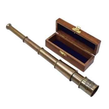 Personalised 16 Inch Bronze Telescope, 6 of 10