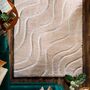 Origin Soft Carved Wave Rug, thumbnail 3 of 5