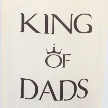 Personalised King Of Dads Bottle Bag, Fathers Day, 2 of 2