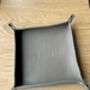 Personalised Grey Leather Valet Tray, thumbnail 8 of 12