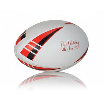 Personalised Rugby Ball, 8 of 12