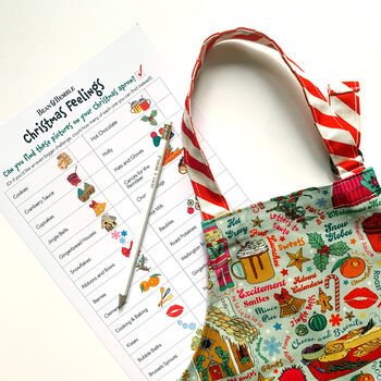 Christmas Children's Apron And Quiz Gift Set, 5 of 7