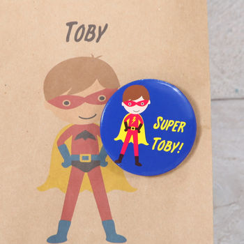 Personalised Superhero Party Bags, 7 of 9