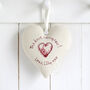 Personalised Birthday Hanging Heart Gift For Her, thumbnail 9 of 12