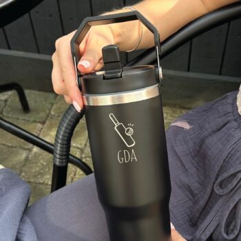 Personalised Water Bottle For Cricket, 3 of 6