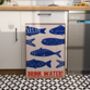 Drink Water Fish Wall Art Print Kitchen Poster, thumbnail 5 of 9