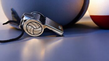 Personalised Sports Whistle – Custom Engraving And Gift Box Netball, Basketball, Any Sport, 7 of 9