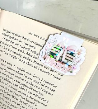 Personalised Mothers Day Gift Magnetic Bookmark, 4 of 5