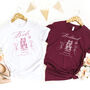 Hen Party Bridal T Shirts Fun Celebration Outfit, thumbnail 7 of 11