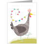 Happy Birthday Chicken Card, thumbnail 2 of 4
