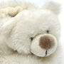 Newborn Baby Bear Plush Slippers 0 To Six Months, thumbnail 3 of 6