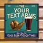 The Boozy Snail Personalised Bar Sign, thumbnail 9 of 12