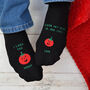 Personalised You And Me Tomato Socks, thumbnail 1 of 5