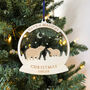 Personalised Bears Christmas Tree Decoration, thumbnail 3 of 5