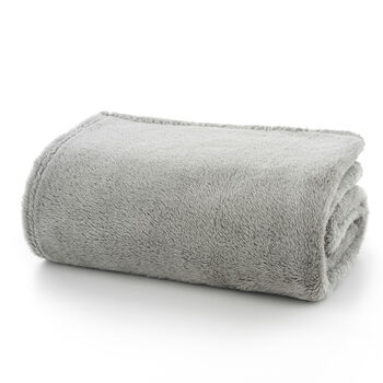 Extra Warm Teddy Fleece Warm Blanket Throw Teddington, 5 of 5