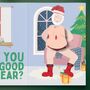 Moaning And Jiggling Animated 'Sexy Santa'! Funny And Cheeky Christmas Card, thumbnail 8 of 12