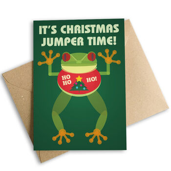 Funny Animal Christmas Cards Pack Of Eight, 8 of 9