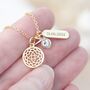 Personalised Mandala Charms Necklace, thumbnail 2 of 8